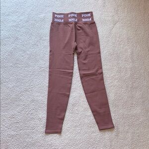 PINK Victoria's Secret Brown Slim Fit Leggings